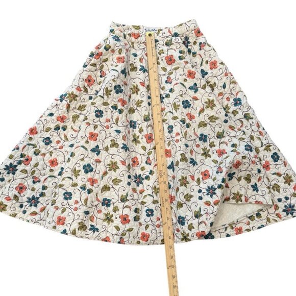 1950’s Twix Fix Glen Of Michigan Skirt Made From a Quilt Sz XS Boho Floral - Picture 4 of 6